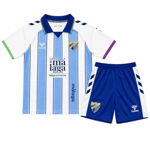 Conjunto Málaga Primera Equipación 26/27 Niños