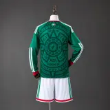 Conjunto México Primera Equipación Manga Larga 2026 Niños