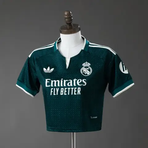 Real Madrid Away Women's Crop Shirt 26/27