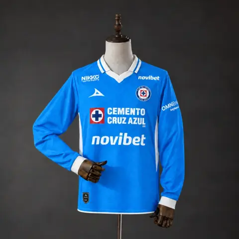 Cruz Azul Home Long Sleeve Shirt 26/27