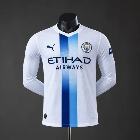 Manchester City Ausweichtrikot 26/27 Langarm Spielerversion