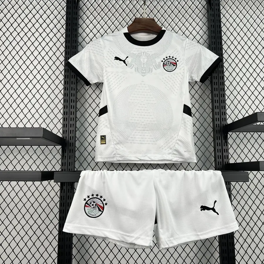 Conjunto Egipto Segunda Equipación Mundial 2026 Niños - Bota de Oro Tienda