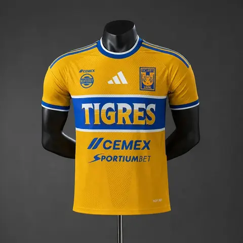 Camiseta Tigres UANL Primera Equipación 26/27 Versión Jugador