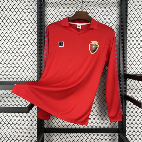 Camiseta Osasuna Primera Equipación 83/84 Retro Manga Larga