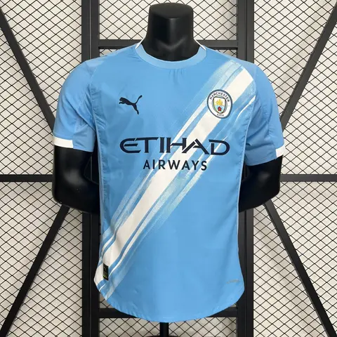 Camisa Manchester City I 25/26 · Versão Jogador