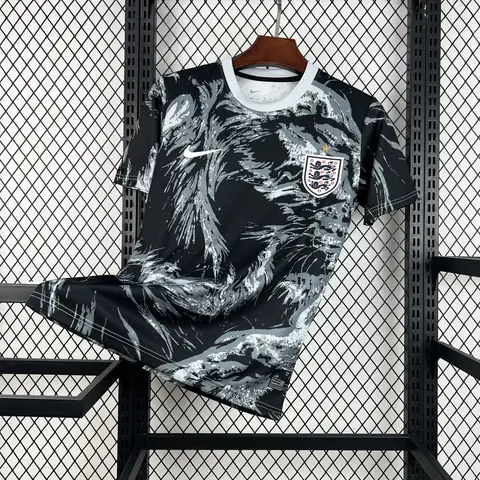 Camiseta Inglaterra Edición Especial Negra Mundial 2026 Hombre