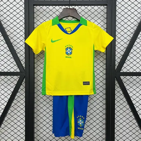 Camisa Brasil I 25/26 · Infantil