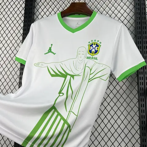 Camiseta Brasil Edición Especial Cristo Redentor 2026 Hombre