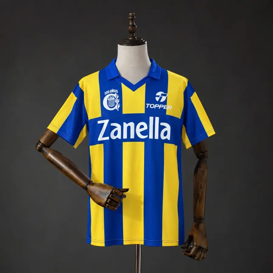 Camiseta Rosario Central Primera Equipación 89/91 Retro