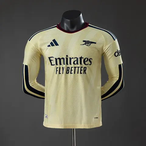 Camiseta Arsenal Tercera Equipación 26/27 Manga Larga Versión Jugador