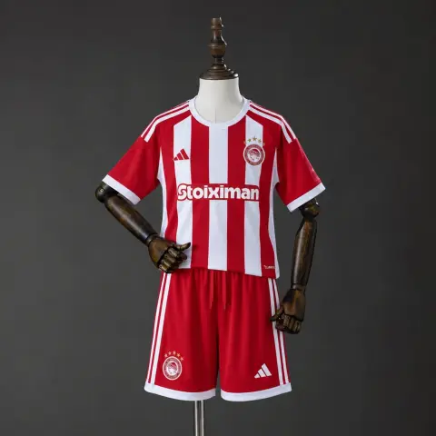 Conjunto Olympiacos Primera Equipación 26/27 Niños