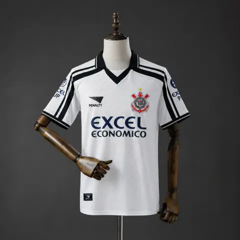 Camisa Corinthians Primeira Equipação 1998 Retrô