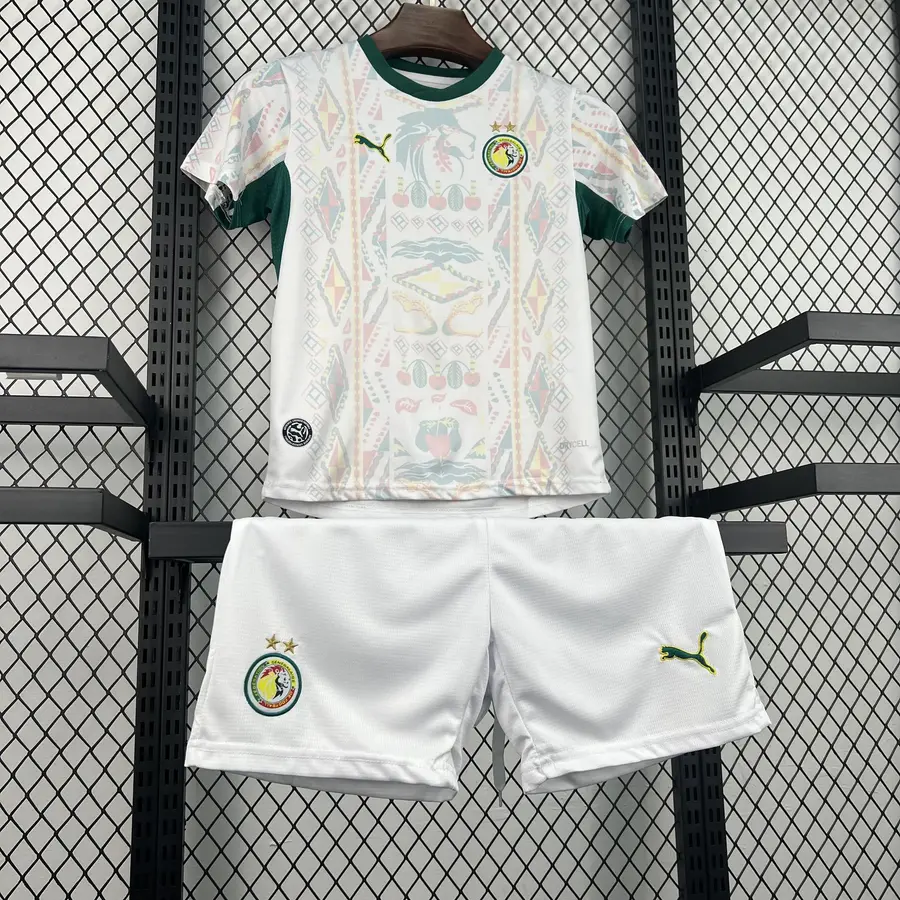 Conjunto Senegal Primera Equipación Mundial 2026 Niños - Bota de Oro Tienda