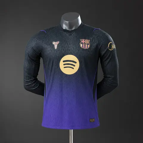 Camiseta Barcelona Kobe Bryant Segunda Equipación 26/27 Manga Larga Versión Jugador