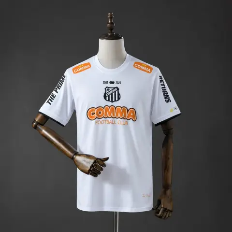 Camiseta Santos Edición Especial Blanca 2008 Retro