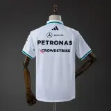 Polo Mercedes AMG Fórmula 1 2026 Blanco Hombre