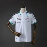 Polo Mercedes AMG Fórmula 1 2026 Blanco Hombre