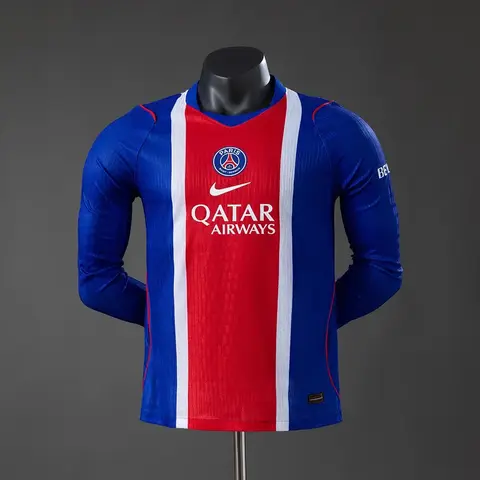 Camiseta PSG Primera Equipación 26/27 Manga Larga Versión Jugador