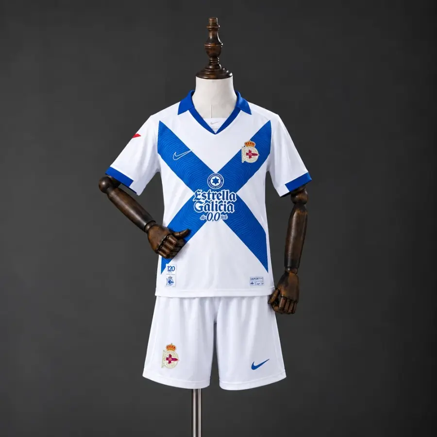 Conjunto Deportivo La Coruña Tercera Equipación 26/27 Niños