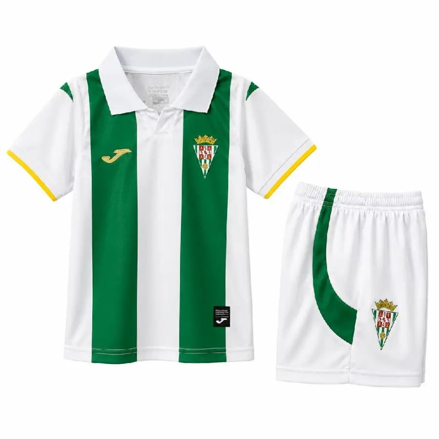 Conjunto Córdoba CF Primera Equipación 26/27 Niños