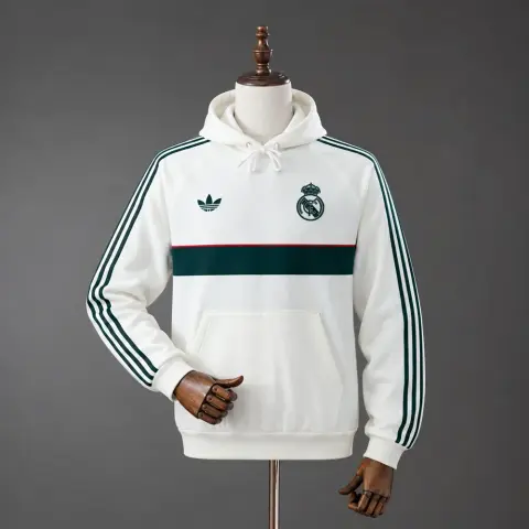 Real Madrid White Hoodie 26/27