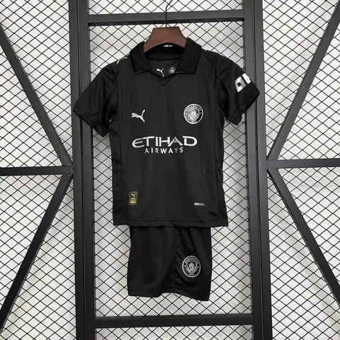 Camisa Manchester City II 25/26 · Infantil