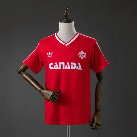 Camiseta Canadá Primera Equipación 1986 Retro