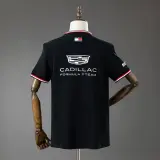 Camiseta Escudería Cadillac F1 2026 Negra Hombre