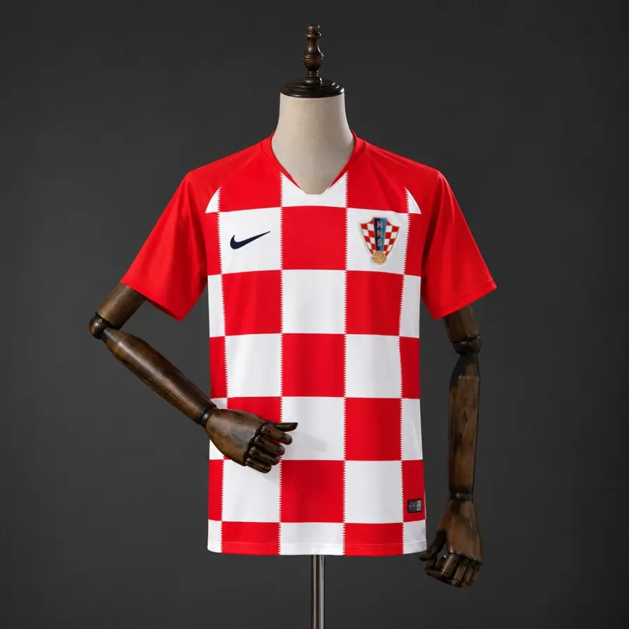 Camiseta Croacia 2018 Primera Equipación Retro