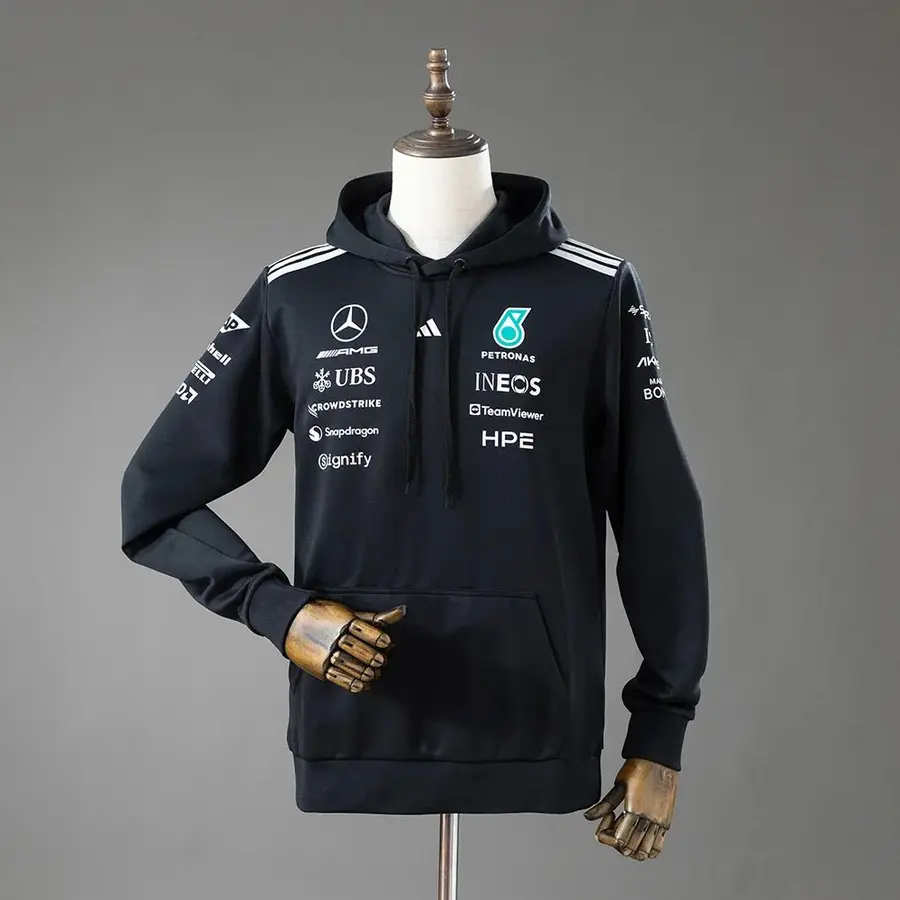 Sudadera con Capucha Mercedes AMG Fórmula 1 2026 Hombre - Bota de Oro Tienda