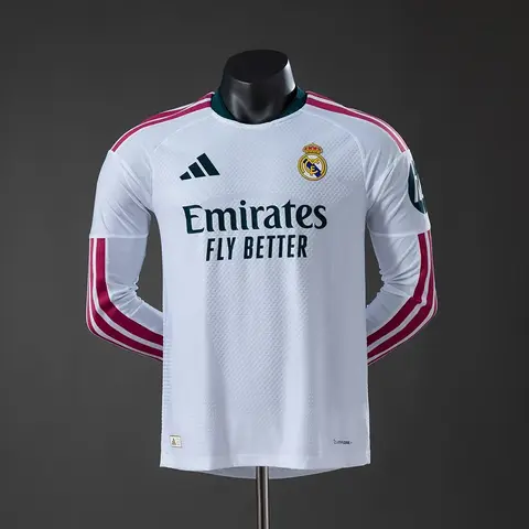 Camiseta Real Madrid Primera Equipación 26/27 Manga Larga Versión Jugador