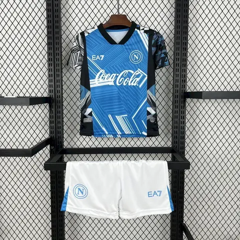 Napoli Equipación Especial Coca-Cola 25/26 Niños