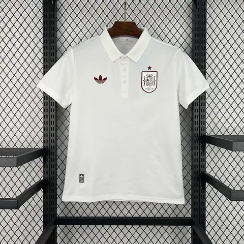 Polo España Edición Blanca 2026 Hombre