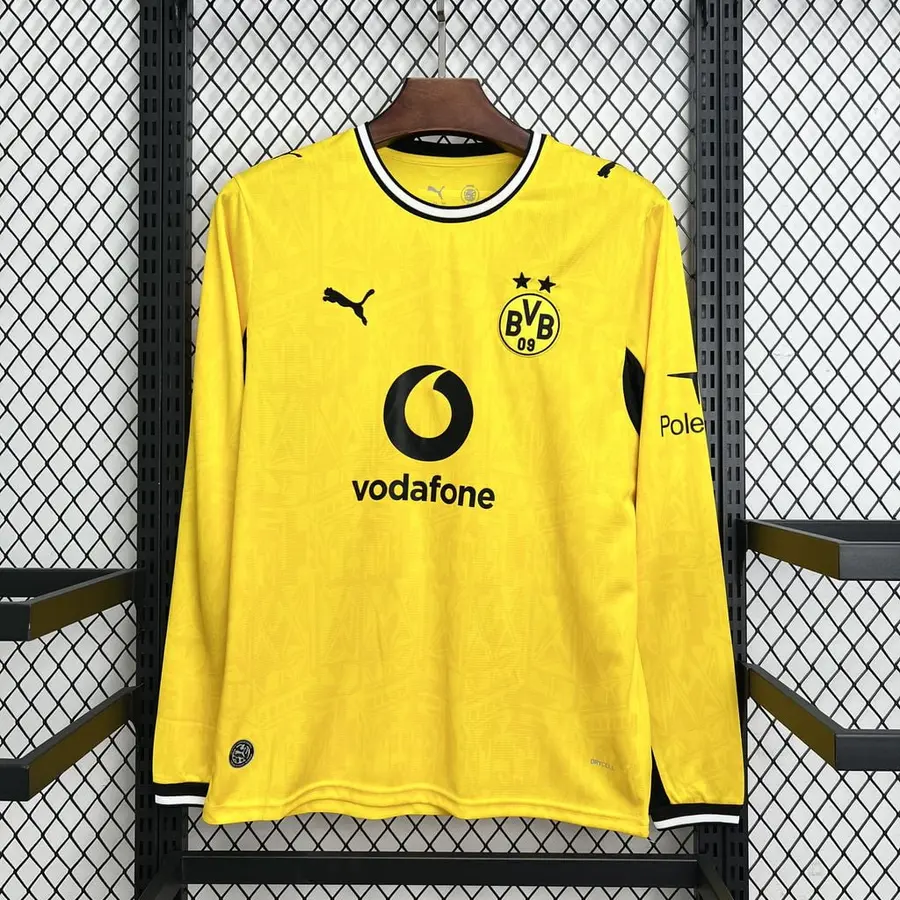 Camiseta Borussia Dortmund Primera Equipación 26/27 Manga Larga - Bota de Oro Tienda