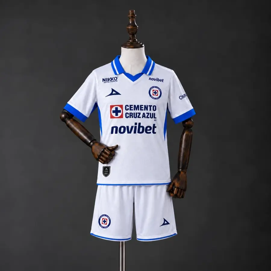Conjunto Cruz Azul Segunda Equipación 26/27 Niños
