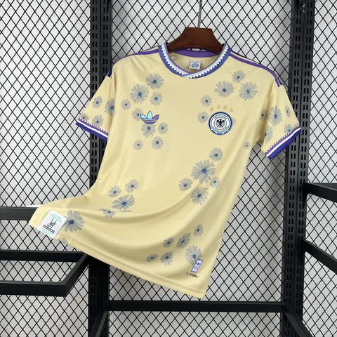 Camiseta Alemania Edición Especial Flores Mundial 2026 Hombre