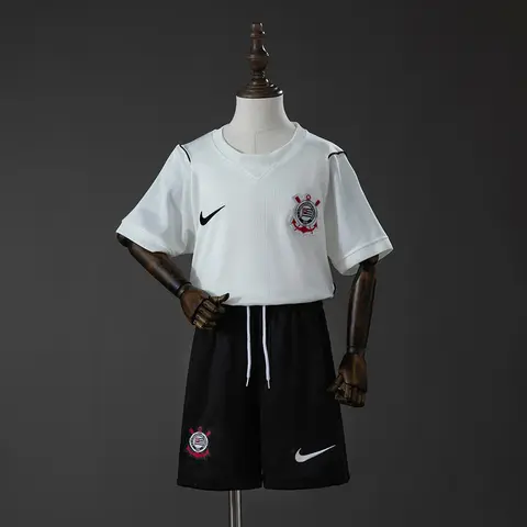 Conjunto Corinthians Primera Equipación 26/27 Niños