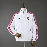 Chaqueta Real Madrid 26/27 Blanca y Rosa Hombre