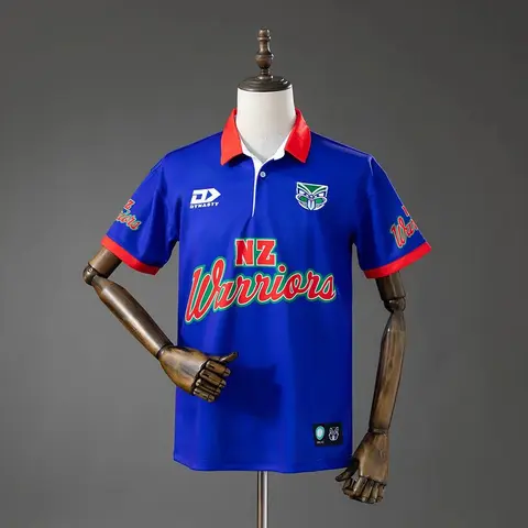 Polo Rugby Nueva Zelanda Warriors 2026 Retro Hombre
