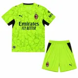 Conjunto AC Milan Portero Verde 26/27 Niños