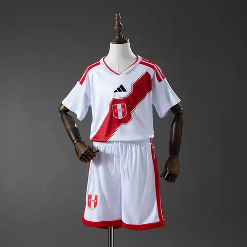 Peru Home Shirt World Cup Kids 2026