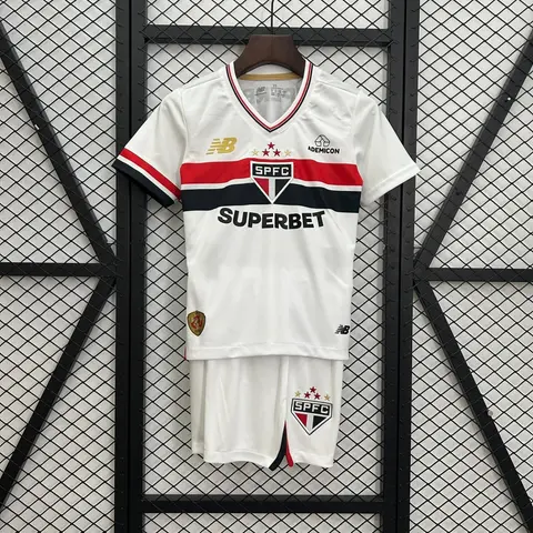 Maglia São Paulo Home 25/26 · Bambino