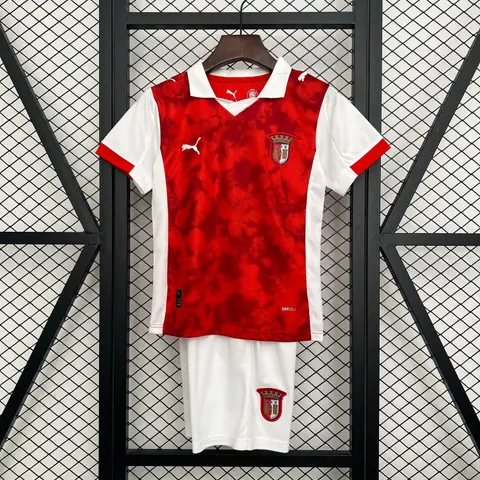Camiseta Braga Primera Equipación 25/26 Niños