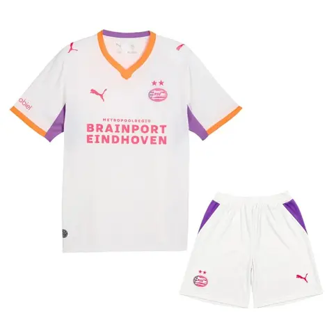 Camiseta PSV Eindhoven Segunda Equipación 26/27 Niños