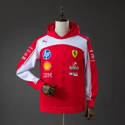 Scuderia Ferrari 2026 Red Hoodie