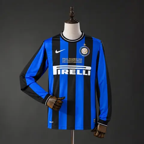 قميص Inter Milan Final Madrid 2010 كلاسيكي كم طويل