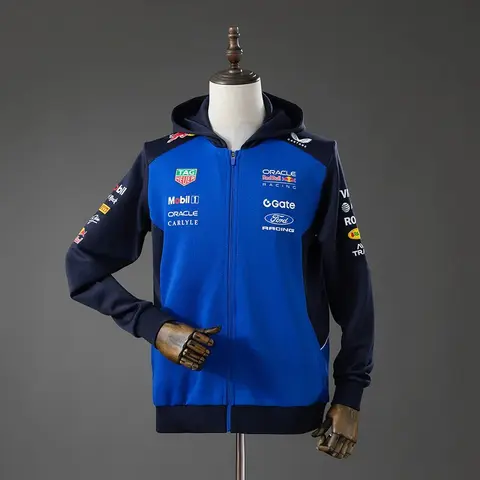 Sudadera con Capucha y Cremallera Red Bull Racing 2026 Hombre