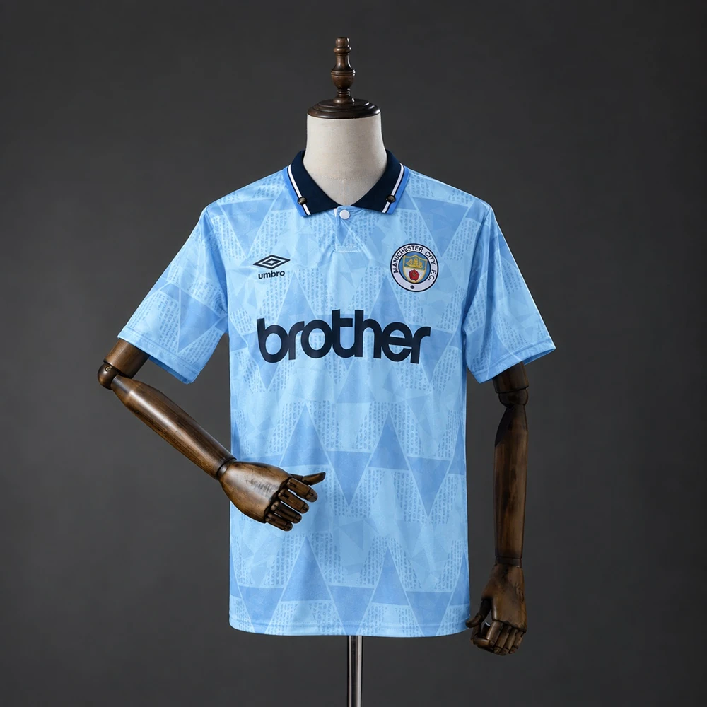 ユニフォーム Manchester City ホームユニフォーム 89/91 レトロ