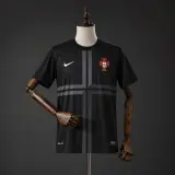 Camiseta Portugal 2013 Negra Retro
