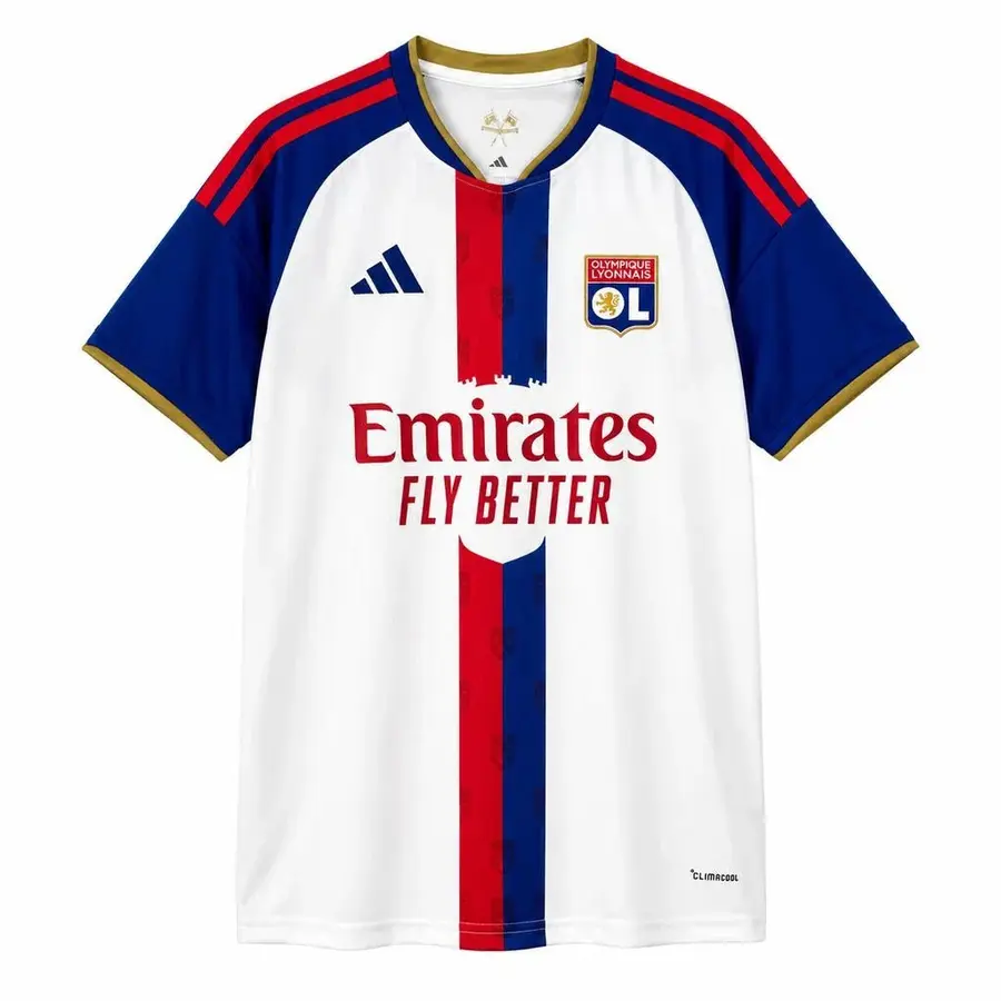 Camiseta Olympique Lyon Primera Equipación 26/27 Hombre - Bota de Oro Tienda